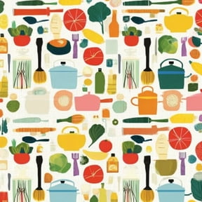 Peel and Stick Wallpaper 17.7in x 9.8ft Colorful Kitchen Cooking Tools Vegetables Bottles Contact Paper Vinyl Self-Adhesive Removable Wall Paper for Bedroom DIY Home Decor Renter Friendly