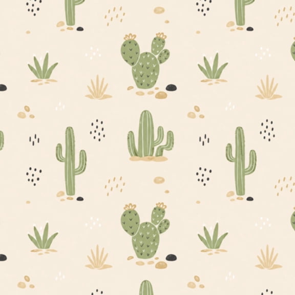 Peel and Stick Wallpaper 17.7in x 9.8ft Fun Western Cactus Repeat Tile Black White Monochromatic Contact Paper Vinyl Waterproof Self Adhesive Wall Paper for Bedroom Shelf Cabinet