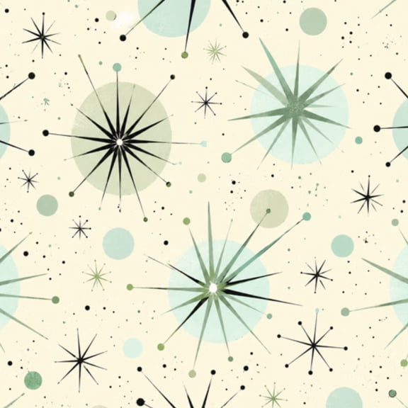 Peel and Stick Wallpaper 17.7in x 9.8ft Mid Century Modern Palm Springs Radiating Spiked Patterns Contact Paper Vinyl Waterproof Self Adhesive Wall Paper for Bedroom Shelf Cabinet Renter Friendly