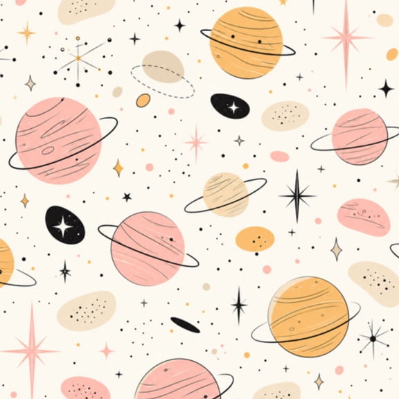 Peel and Stick Wallpaper 17.7in x 9.8ft Mid Century Modern Palm Springs Stylized Stars Circular Orbs Contact Paper Vinyl Waterproof Self Adhesive Wall Paper for Bedroom Shelf Cabinet Renter Friendly