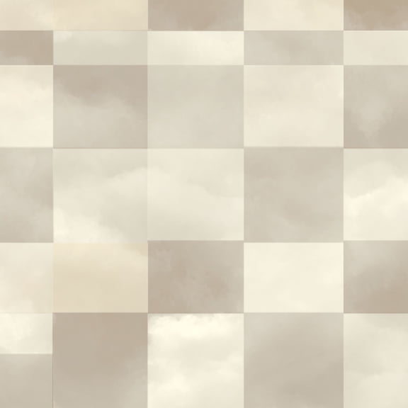 Peel and Stick Wallpaper 17.7in x 9.8ft Neutral Beige Cream Cloudy Checkered Contact Paper Vinyl Waterproof Self Adhesive Wall Paper for Bedroom Shelf Cabinet Renter Friendly