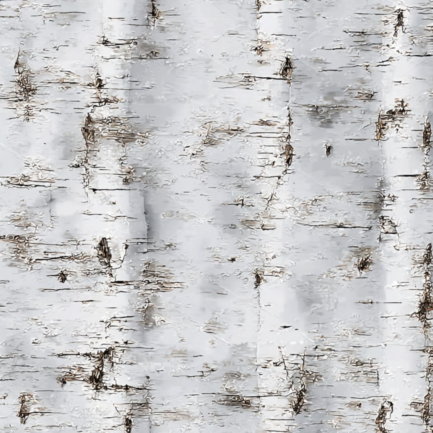 Peel and Stick Wallpaper 17.7in x 9.8ft Rustic Forest White Birch Tree Bark Natural Rustic Details Contact Paper Vinyl Waterproof Self Adhesive Wall Paper for Bedroom Shelf Cabinet Renter Friendly