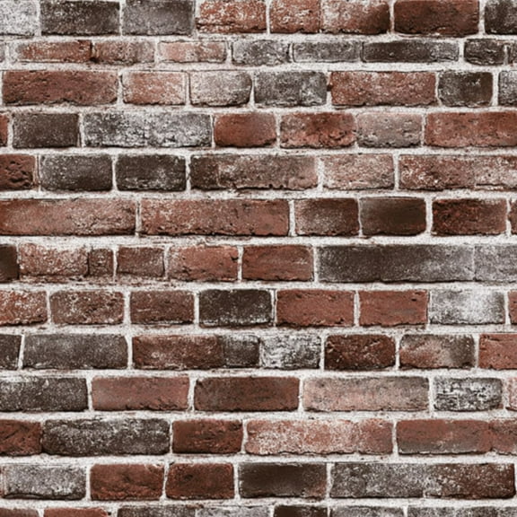 Peel and Stick Wallpaper 17.7in x 9.8ft Rustic Red Brick Wall Vintage Textured Contact Paper Vinyl Self-Adhesive Removable Wall Paper for Bedroom DIY Home Decor Renter Friendly