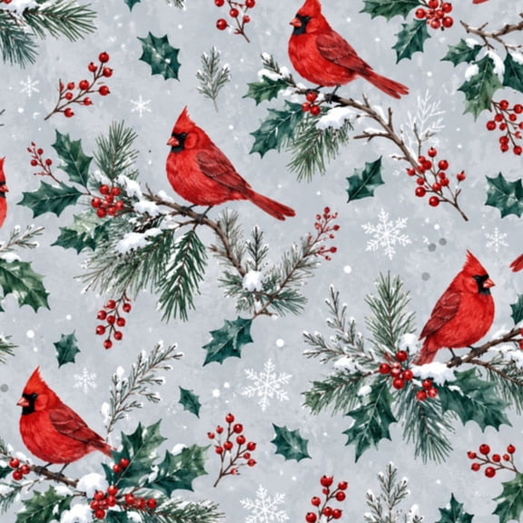 Peel and Stick Wallpaper 17.7in x 9.8ft Two Vibrant Red Cardinals Perched Snowy Holly Branch Winter Gift Scene Contact Paper DIY Self Adhesive Removable Wallpaper for Bedroom Cabinets Decor