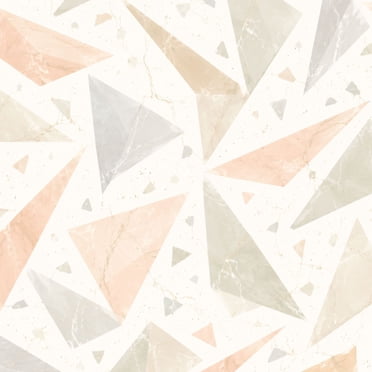 Kanworse Peel and Stick Wallpaper Abstract Geometric Warm Tones ...