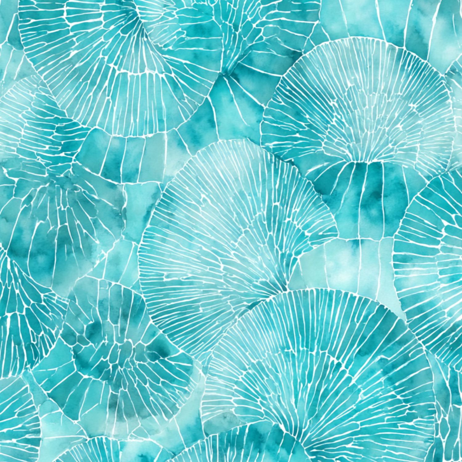 Peel and Stick Wallpaper 23.6in x 9.8ft Abstract Watercolor Teal ...