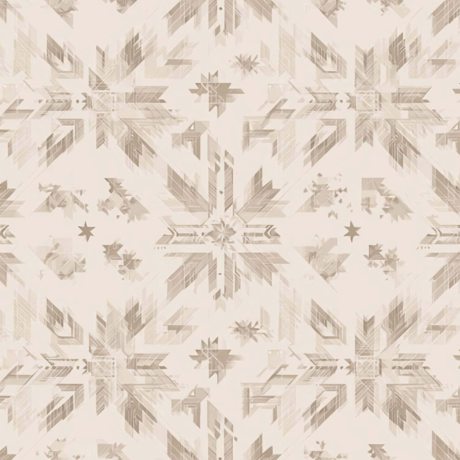 Peel and Stick Wallpaper 23.6in x 9.8ft Beige Geometric Star Triangular Diamond Contact Paper Vinyl Waterproof Self Adhesive Wall Paper for Bedroom Shelf Cabinet Renter Friendly