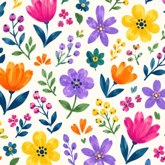 Peel and Stick Wallpaper 23.6in x 9.8ft Colorful Floral Vibrant Flowers Leaves Light Summer Decor Contact Paper Vinyl Waterproof Self Adhesive Wall Paper for Bedroom Shelf Cabinet Renter Friendly
