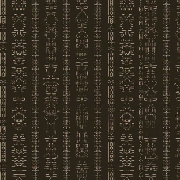 Peel and Stick Wallpaper 23.6in x 9.8ft Geometric Tribal Earthy Brown Beige Repeating Contact Paper Vinyl Waterproof Self Adhesive Wall Paper for Bedroom Shelf Cabinet Renter Friendly