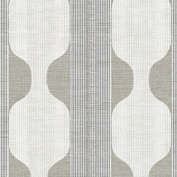 Peel and Stick Wallpaper 23.6in x 9.8ft Modern Abstract Geometric Shapes Neutral Tones Contact Paper Vinyl Waterproof Self Adhesive Wall Paper for Bedroom Shelf Cabinet Renter Friendly