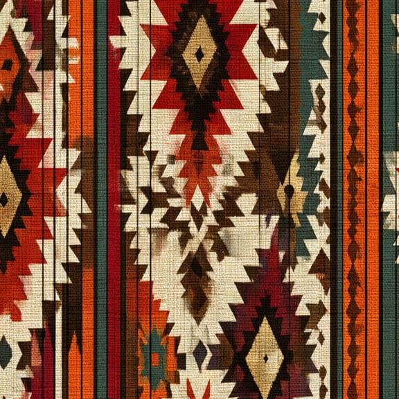 Peel and Stick Wallpaper 23.6in x 9.8ft Native american Southwest design Aztec Navajo design indian Contact Paper Vinyl Waterproof Self Adhesive Wall Paper for Bedroom Shelf Cabinet Renter Friendly