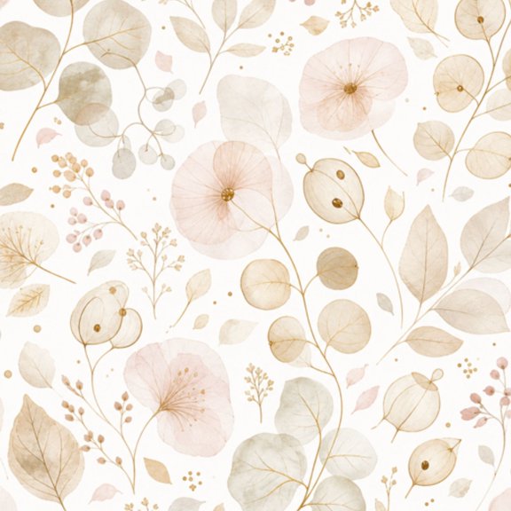 Peel and Stick Wallpaper 23.6in x 9.8ft Seamless dry lunaria floral Watercolor winter wedding flower Contact Paper Vinyl Waterproof Self Adhesive Wall Paper for Bedroom Shelf Cabinet Renter Friendly