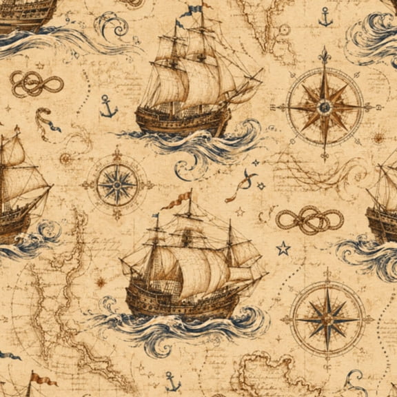 Peel and Stick Wallpaper 23.6in x 9.8ft Vintage Sailing Ship Antique World Map Parchment Contact Paper Vinyl Waterproof Self Adhesive Wall Paper for Bedroom Shelf Cabinet Renter Friendly