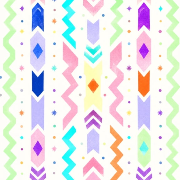 Peel and Stick Wallpaper 23.6in x 9.8ft colorful striped arrow rainbow pastel color seamless Contact Paper Vinyl Waterproof Self Adhesive Wall Paper for Bedroom Shelf Cabinet Renter Friendly
