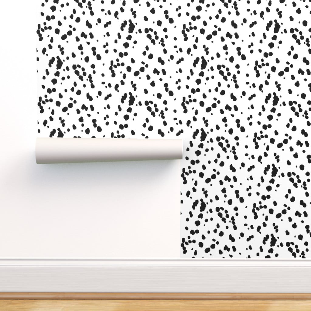 Peel & Stick Wallpaper 3ft x 2ft Animal Print, Dog, Dalmatian, Spots