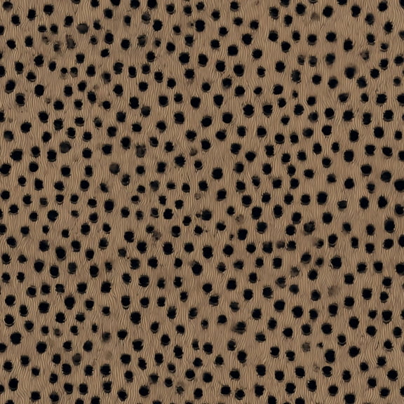 Peel and Stick Wallpaper Abstract Black Dots Beige Organic Lines Wall Mural 17.7in x 9.8ft Self Adhesive Removable Wall Paper Renter Friendly Wallpaper for Nursery Bedroom Cabinets