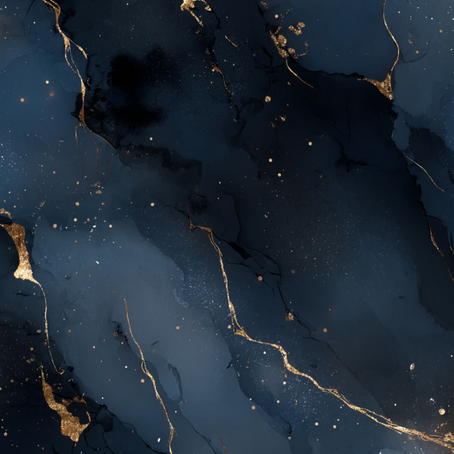 Peel and Stick Wallpaper Abstract Blue Gold Fluid Art Bold Cracks Soft Hues Wall Mural 23.6in x 9.8ft Self Adhesive Removable Wall Paper Renter Friendly Wallpaper for Nursery Bedroom Cabinets