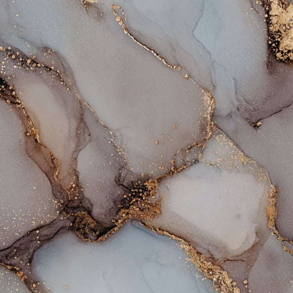 Peel and Stick Wallpaper Abstract Marble Ink Texture Gold Foil Veins Neutral Gray Blue Tones Wall Mural 17.7in x 9.8ft Self Adhesive Removable Wall Paper Renter Friendly for Nursery Bedroom Cabinets