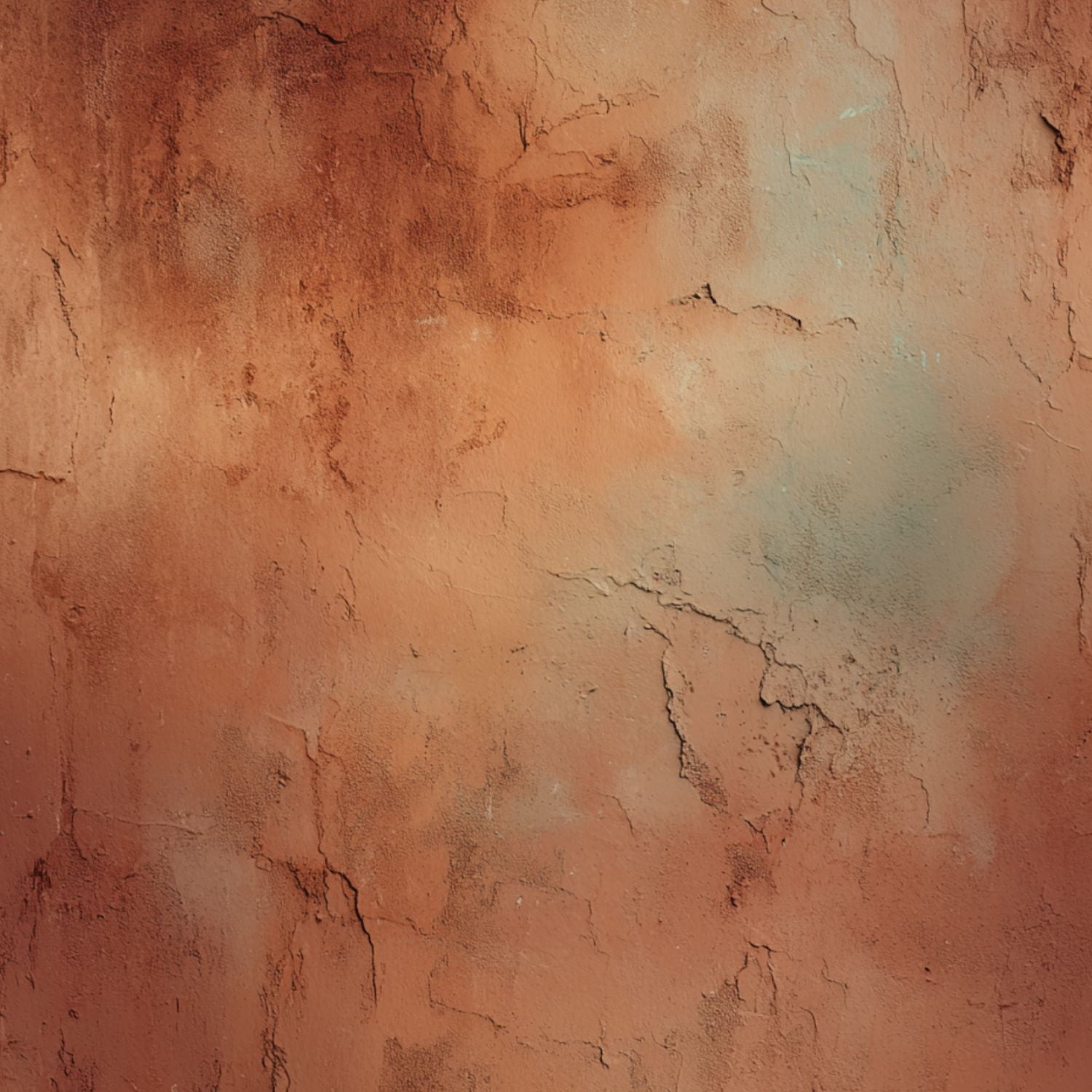 Peel and Stick Wallpaper Abstract Orange Earth Toned Cracked Wall Texture Wall Mural 23.6in x 9.8ft Self Adhesive Removable Wall Paper Renter Friendly Wallpaper for Nursery Bedroom Cabinets