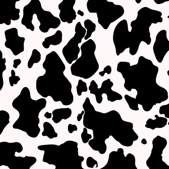 Peel and Stick Wallpaper Black White Cow Print Abstract Spots Wall Mural 17.7in x 9.8ft Self Adhesive Removable Wall Paper Renter Friendly Wallpaper for Nursery Bedroom Cabinets