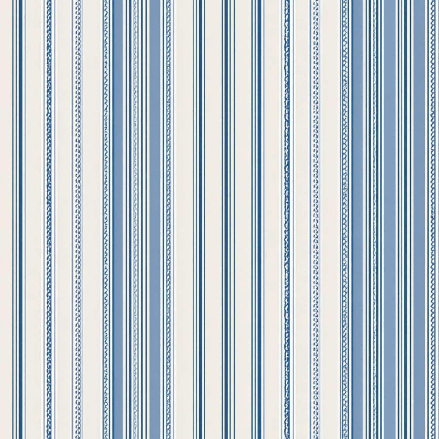 Peel and Stick Wallpaper Blue White Vertical Striped Minimalist Classic Wall Mural 23.6in x 9.8ft Self Adhesive Removable Wall Paper Renter Friendly Wallpaper for Bedroom Studio Lake House