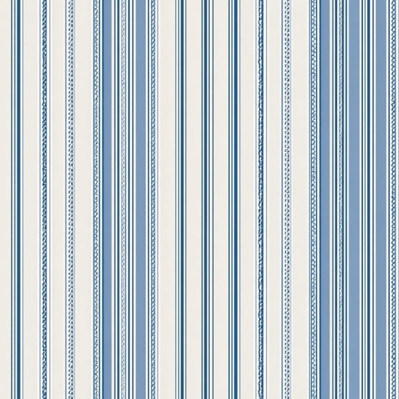 Peel and Stick Wallpaper Blue White Vertical Striped Minimalist Classic Wall Mural 23.6in x 9.8ft Self Adhesive Removable Wall Paper Renter Friendly Wallpaper for Bedroom Studio Lake House