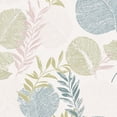 thumbnail image 1 of Peel and Stick Wallpaper Botanical Leaf Pastel Blue Pink Green Foliage Wall Mural 23.6in x 9.8ft Self Adhesive Removable Wall Paper Renter Friendly Wallpaper for Girls Women Bedroom Livingroom, 1 of 8