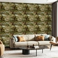 thumbnail image 1 of Peel and Stick Wallpaper Canvas Contact Paper Cute Farm Forest Trees Girl Dog Bird Animal Birds Cats Wildflowers Self Adhesive and Removable 23.6in x 118in, 1 of 8