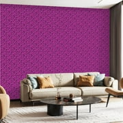 Peel and Stick Wallpaper Canvas Contact Paper Pink leopard print Flashy eye catching animal print backgrounds Self Adhesive and Removable 24in x 118in
