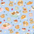 Orgamic Sheets Paper Peel and Stick Wallpaper Cavalier King Charles Spaniel Cozy Bed ...
