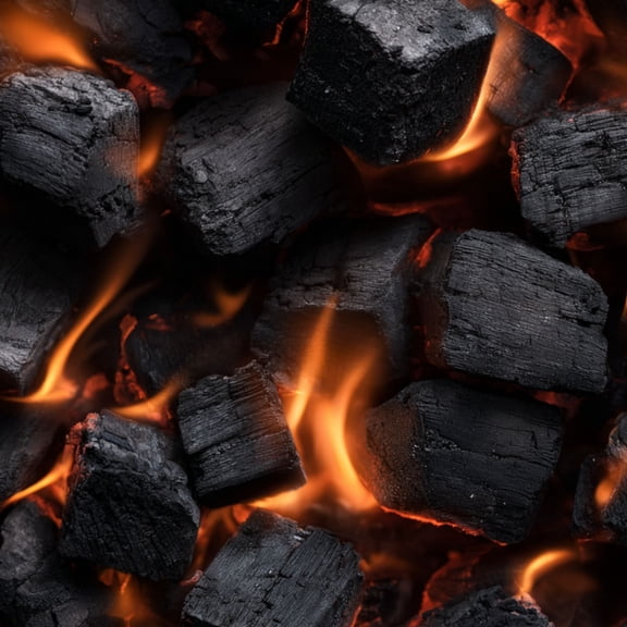 Peel and Stick Wallpaper Close up Glowing Hot Charcoal Fiery Orange Flames Dark Texture Wall Mural 23.6in x 9.8ft Removable Wall Paper Renter Friendly Wallpaper for Nursery Bedroom