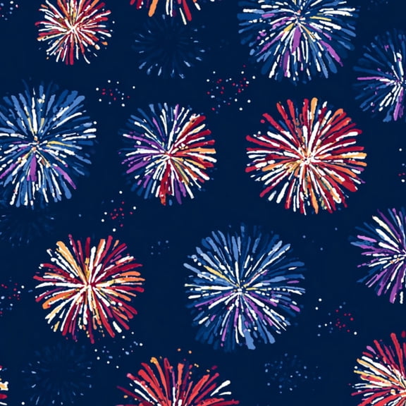Peel and Stick Wallpaper Colorful Fireworks Display Dark Blue Wall Mural 23.6in x 9.8ft Self Adhesive Removable Wall Paper Renter Friendly Wallpaper for Nursery Bedroom Cabinets