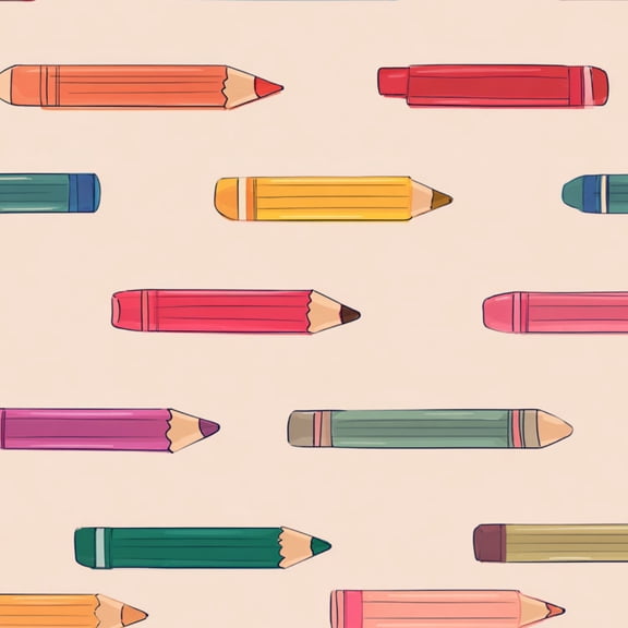 Peel and Stick Wallpaper Colorful Hand Drawn Pencils Light Wall Mural 23.6in x 9.8ft Self Adhesive Removable Wall Paper Renter Friendly Wallpaper for Nursery Bedroom Cabinets