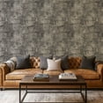 thumbnail image 1 of Peel and Stick Wallpaper Contact Paper Moody Concrete Industrial Modern Brown Black Limewash Waterproof Dark Self Adhesive and Removable 17.7in x 118in, 1 of 8