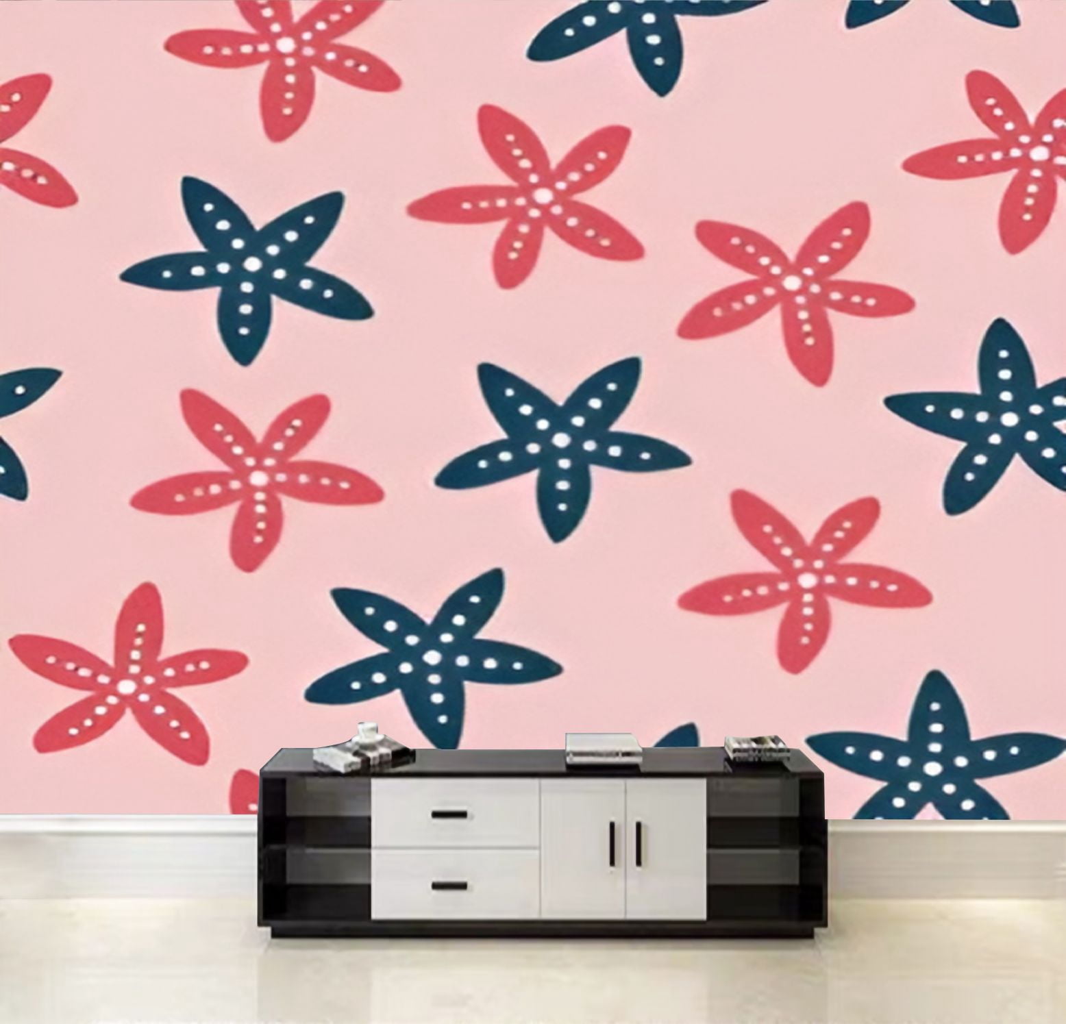 Peel and Stick Wallpaper Cute seamless pattern colorful hand drawn ...