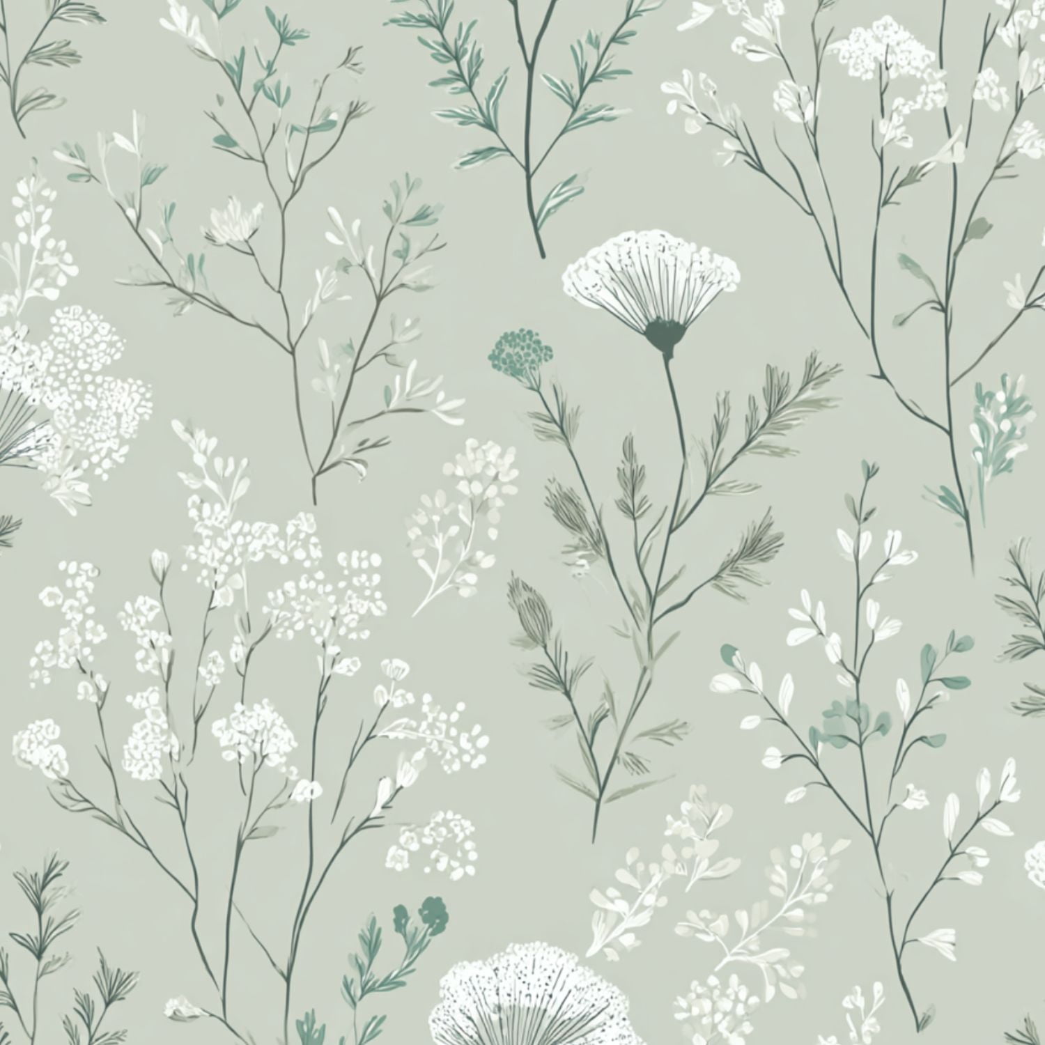 Romantic Floral Peel And Stick Wallpaper – Soft Pastel Botanical Removable Wall Paper, 17.3" X 197", Renter Friendly For Bedroom, Bathroom, Kitchen & Cabinets