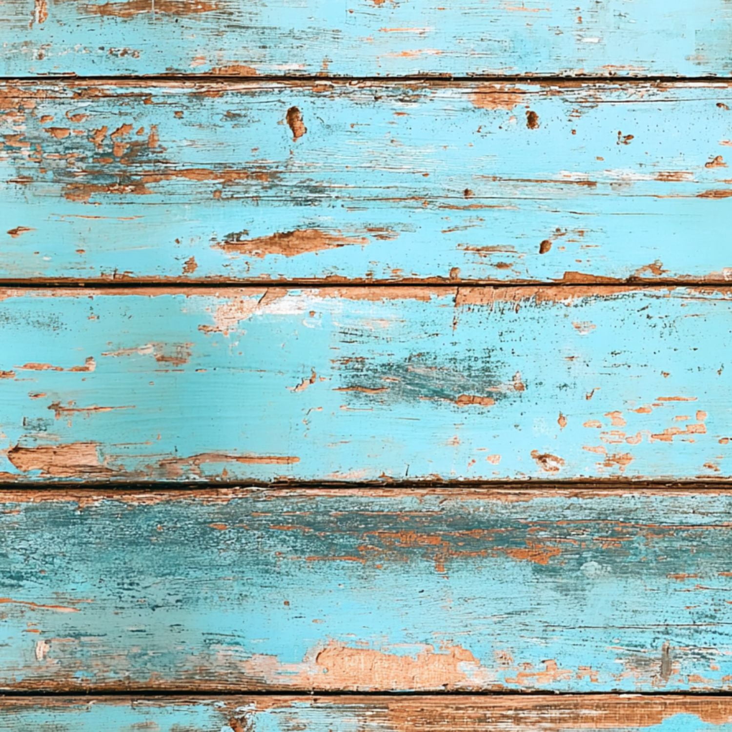 Peel and Stick Wallpaper Distressed Turquoise Wooden Planks Texture Rustic Wall Mural 23.6in x 9.8ft Self Adhesive Removable Wall Paper Renter Friendly Wallpaper for Nursery Bedroom Cabinets