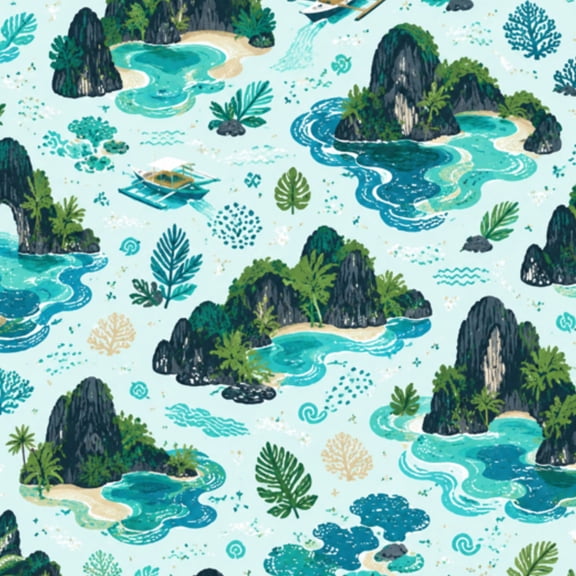 Peel and Stick Wallpaper El Philippines Wall Mural 17.7in x 9.8ft Self Adhesive Removable Wall Paper Renter Friendly Wallpaper for Nursery Bedroom Cabinets