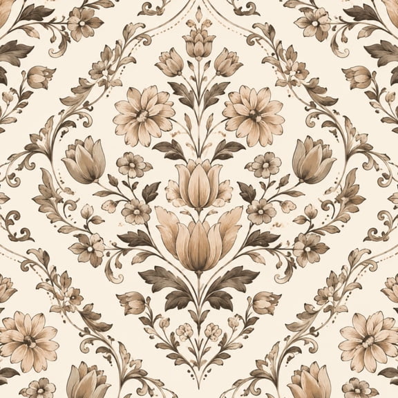 Contct Paper Peel and Stick Wallpaper Vintage Floral leaves green 17.7