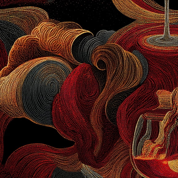 Peel and Stick Wallpaper Geometric Abstract Wine Pouring Palette Wall Mural 17.7in x 9.8ft Self Adhesive Removable Wall Paper Renter Friendly Wallpaper for Kitchen Cabinets