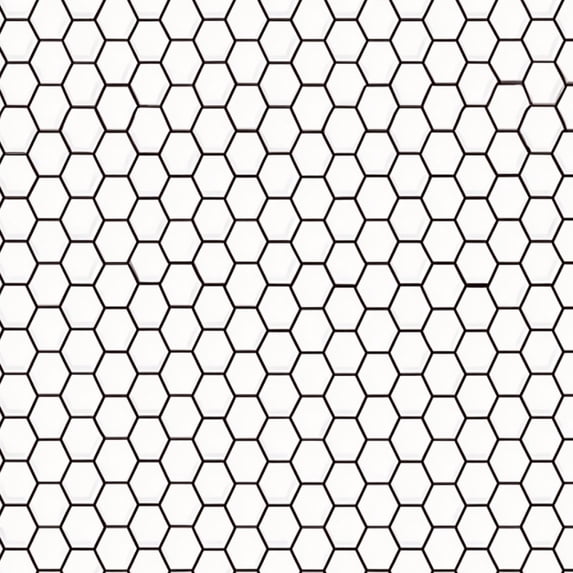 Peel and Stick Wallpaper Geometric Honeycomb Black White Wall Mural 23.6in x 9.8ft Self Adhesive Removable Wall Paper Renter Friendly Wallpaper for Nursery Bedroom Cabinets