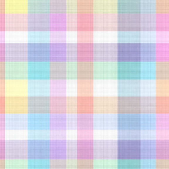 Peel and Stick Wallpaper Gingham check plaid spring summer colorful pastel rainbow Wall Mural 17.7in x 9.8ft Self Adhesive Removable Wall Paper Renter Friendly Wallpaper for Bedroom Nursery