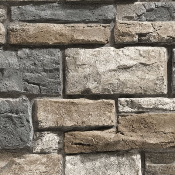Peel and Stick Wallpaper Gray Brick 3D Faux Brick Textured Removable Waterproof Fireplace 17.7in x 118in Contact Paper Removable Self Adhesive Wall Mural Wall Decor for Bedroom Kitchen Cabinets