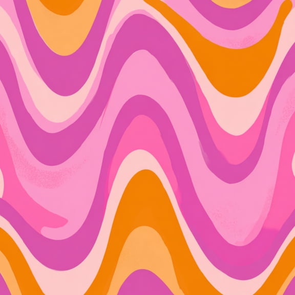 Peel and Stick Wallpaper Groovy Waves Seamless Psychedelic Abstract Curved 1970s Hippie Retro 24in x 118in Contact Paper Removable Self Adhesive Wall Mural Wall Decor for Bedroom Kitchen Cabinets
