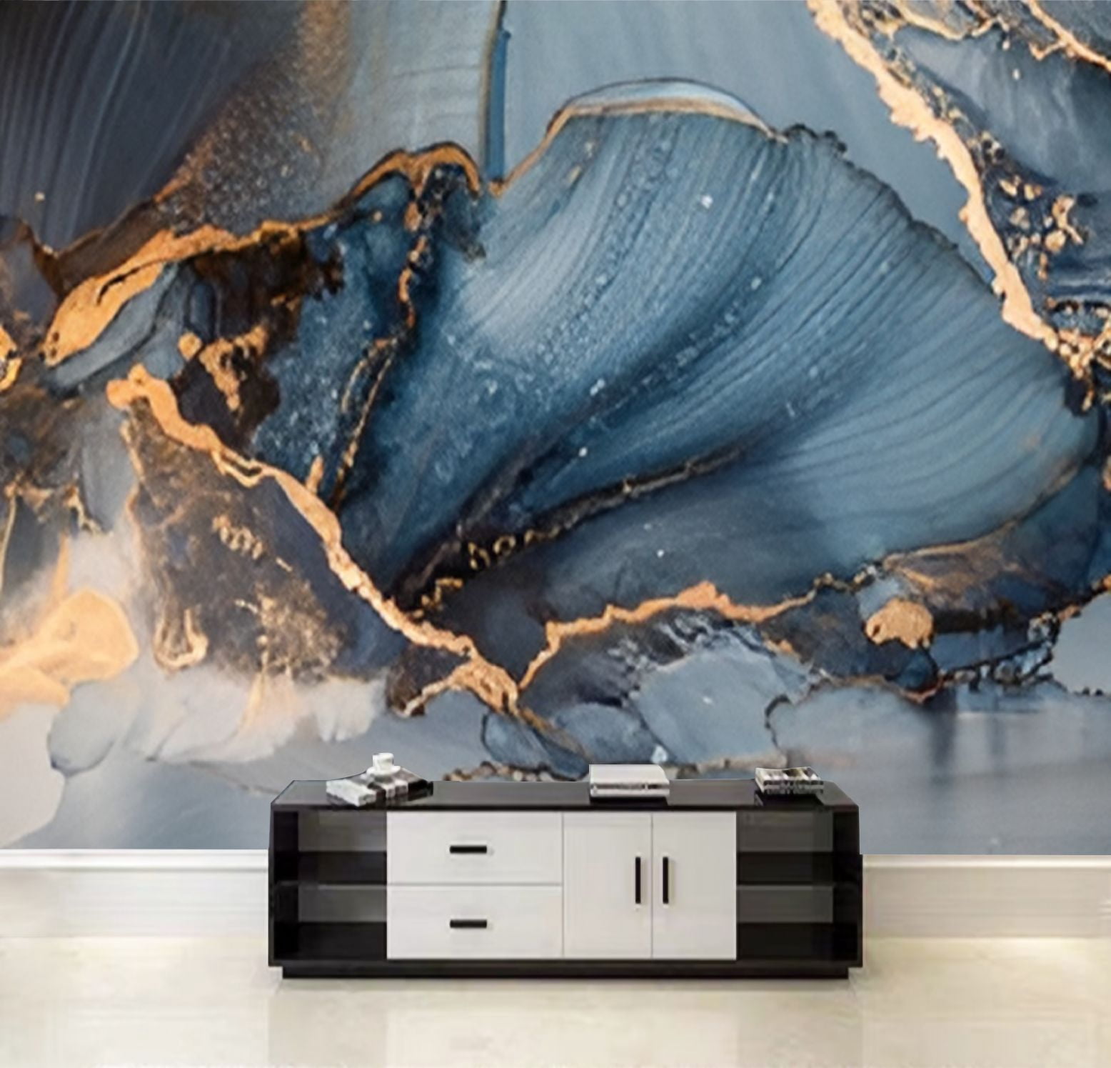 Peel and Stick Wallpaper High resolution Luxury abstract fluid art ...