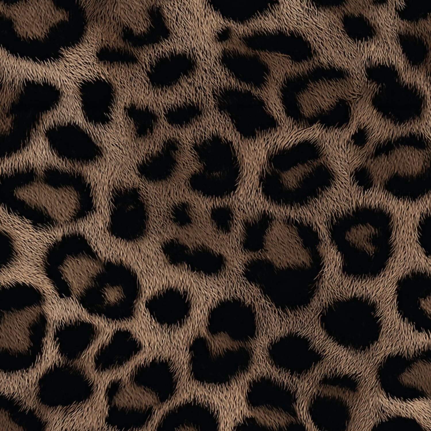 Peel and Stick Wallpaper Leopard Print Brown Black Tones Wall Mural 17.7in x 9.8ft Self Adhesive Removable Wall Paper Renter Friendly Wallpaper for Nursery Bedroom Cabinets