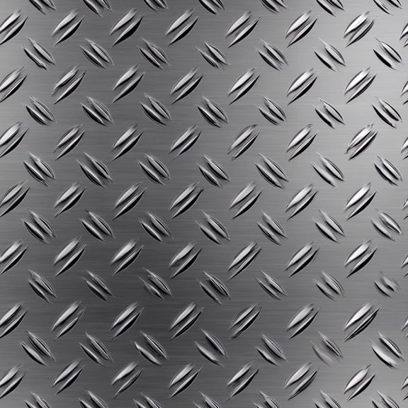 Peel and Stick Wallpaper Metallic Diamond Plate Reflective Surface 24in x 118in Contact Paper Removable Self Adhesive Wall Mural Wall Decor for Bedroom Kitchen Cabinets