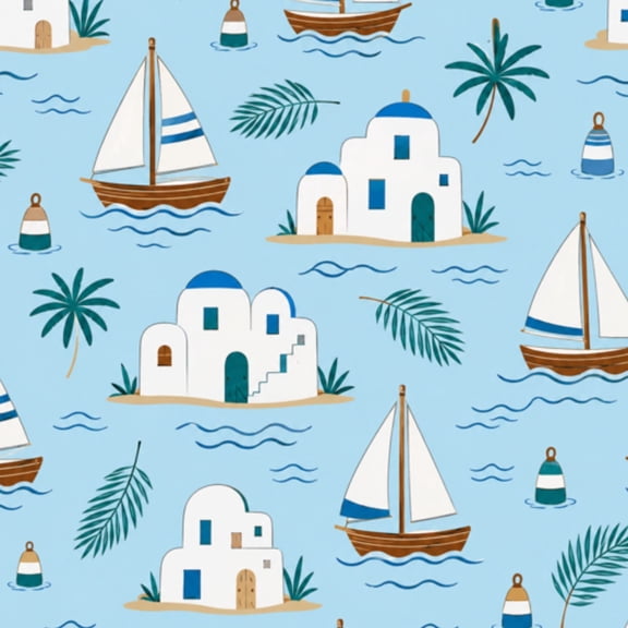 Peel and Stick Wallpaper Mykonos town island Mykonos Cyclades Greece Wall Mural 17.7in x 9.8ft Self Adhesive Removable Wall Paper Renter Friendly Wallpaper for Nursery Bedroom Cabinets