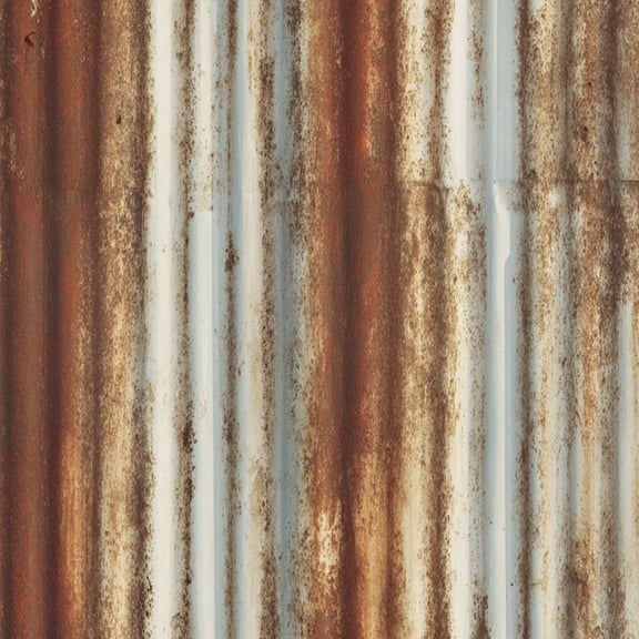 Peel and Stick Wallpaper Old wall texture rusty galvanized metal panel Wall Mural 23.6in x 9.8ft Self Adhesive Removable Wall Paper Renter Friendly Wallpaper for Bedroom Bathroom