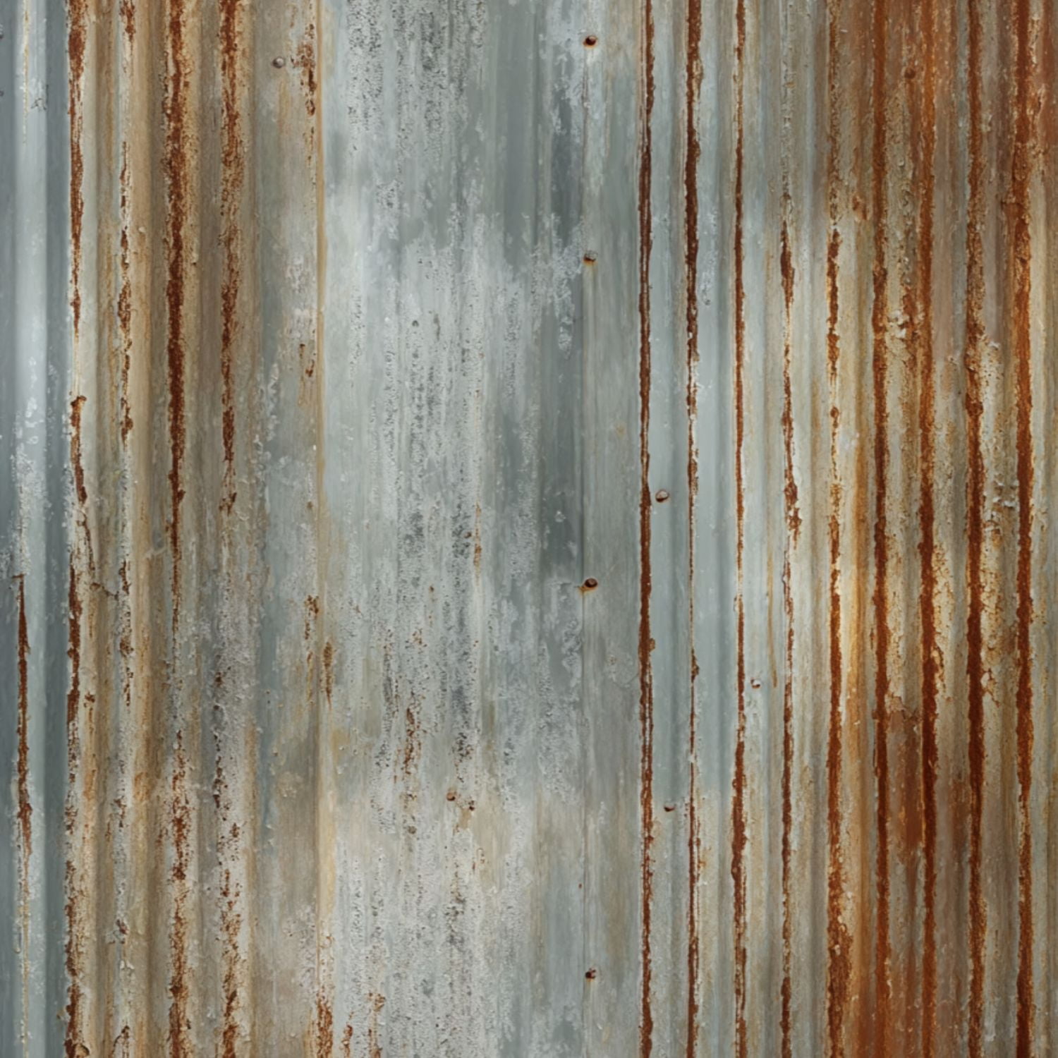 Peel and Stick Wallpaper Old zinc wall texture rusty galvanized metal ...